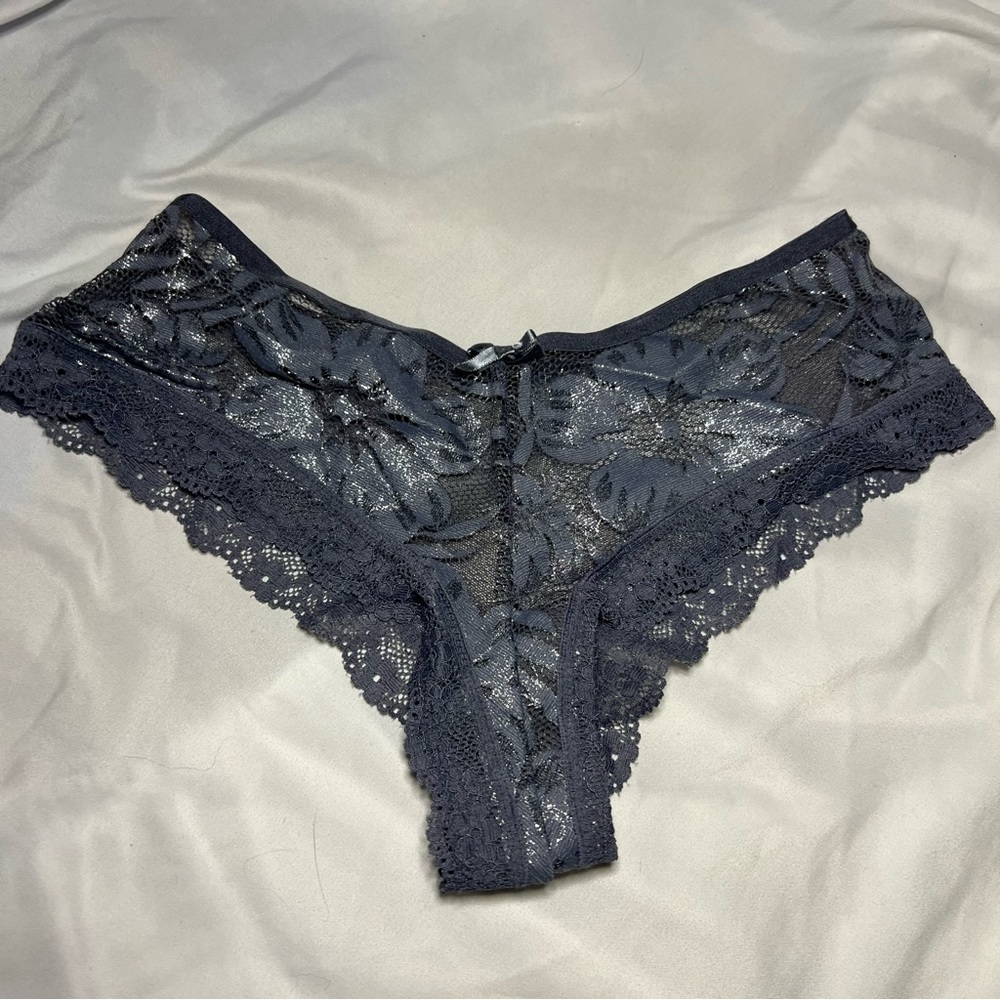 Silver Victoria’s Secret panties